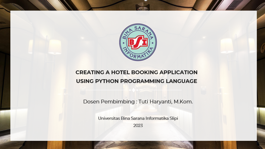 Hotel Reservation